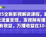 抖音民间故事会项目教程，操作门槛低，看完可批量复制，月赚万元