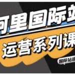 阿里国际站运营系列课，涵盖精准引流、直通车与全站推实战SOP，搭配AI效率工具包与高阶增长玩法