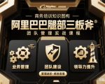 团队管理必学课程系列，阿里巴巴“腿部三板斧”