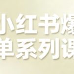 小红书爆单系列课，聚焦小红书电商全链路增长（更新）