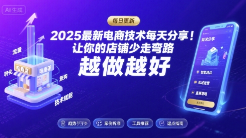 2025最新电商技术每天分享[/erphpdown]，让你的店铺少走弯路，越做越好(更新11月)