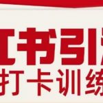 小红书引流21天打卡训练营第二期，助你快速打通小红书私域引流打粉