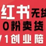 小红书无货源0粉电商课，开店准备、选品策略、笔记撰写、视频剪辑、数据分析、账号打造、资料文档