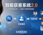 客愁到掉头发？智能获客系统2.0，7亿客源+专家辅导直接给，实现从线索挖掘到客户转化的全流程自动化