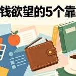 付费文章：降低花钱欲望的5个靠谱途径