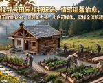 视频号田园视频玩法，情感温馨治愈，4天收益3294，变现能力强，小白可操作，实操全流程拆解
